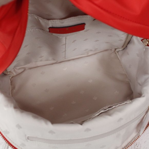Kate Spade Chelsea Medium Nylon Backpack in Currant Jam - Picture 9 of 11